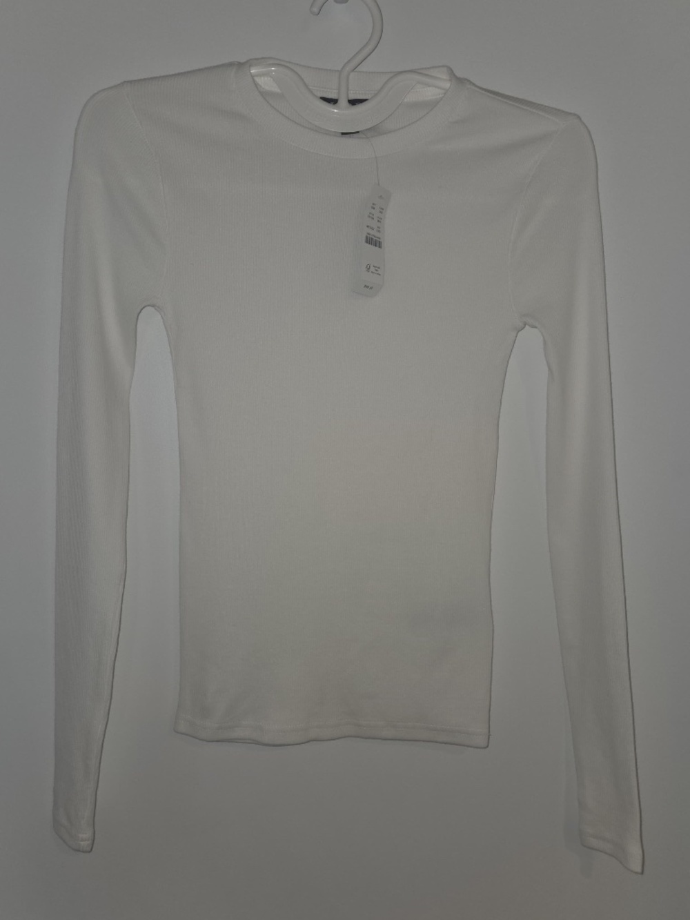 J.Crew Perfect Rib Long Sleeve T-Shirt Size XXS